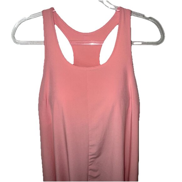 Halara Breezeful Racerback Quick Dry Casual Midi Dress Pockets Women’s L Hi Low - Picture 2 of 12